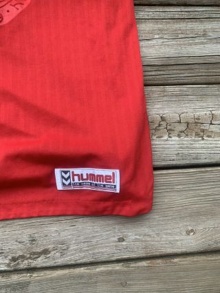 Vintage Denmark 1998 2000 Home Football Soccer Shirt Jersey Hummel Kit Camiseta 2