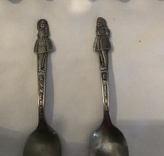 Vintage Dionne Quints Silver Spoons FULL SET /Plus 2 2