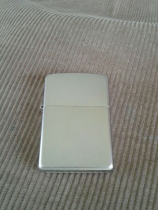 Zippo Lighter A 05 Satin Finish With A 05 Insert Unfired
