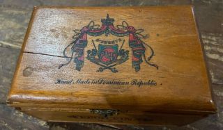 Arturo Fuente Flor Fina 8 - 5 - 8 Wood Cigar Box Empty 2