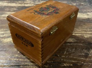 Arturo Fuente Flor Fina 8 - 5 - 8 Wood Cigar Box Empty 3