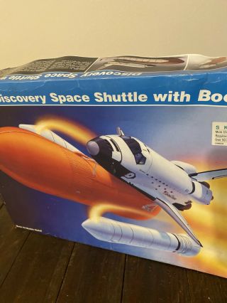 VINTAGE REVELL DISCOVERY SPACE SHUTTLE WITH BOOSTERS - MODEL KIT 4544 - 1988 3