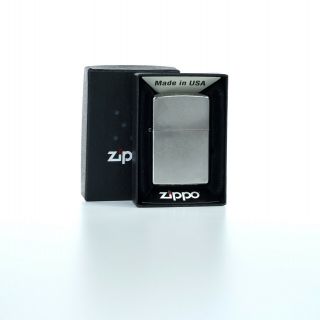 Regular Street Chrome Zippo From 2011 : Unfired And Boxed