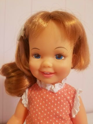 Vintage Ideal Crissy Family 1972 Baby Cinnamon 12 " Doll