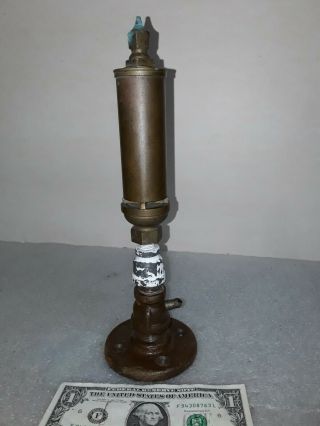 Vintage Kinsley Mfg.  Co. ,  Bridgeport,  Connecticut.  Brass Steam Whistle Antique