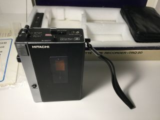 VINTAGE Hitachi TRQ - 20 Cassette Tape Deck Walkman. 2