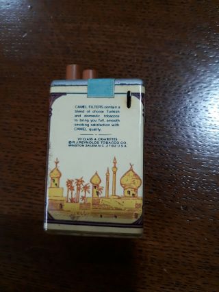 Vintage Camel Filters Cigarette Pack Lighter RJ Reynolds Winston Salem 3