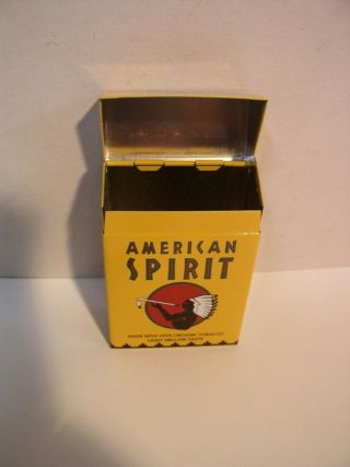 American Spirit Cigarettes Collectible Empty Tin