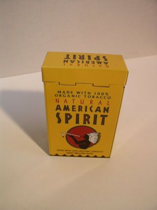 American Spirit Cigarettes Collectible Empty Tin 2