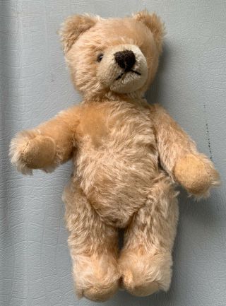 1960’s Vintage Steiff Fully Jointed Teddy Bear Large 9 Inches Tall