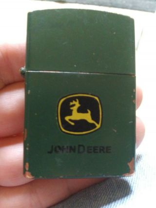 Zippo Lighter With John Deere On It 07