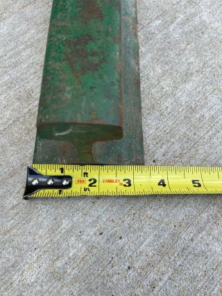 Old Railroad Track Blacksmith Anvil Steel Knife Maker Antique Vintage 16.  4 lbs. 3