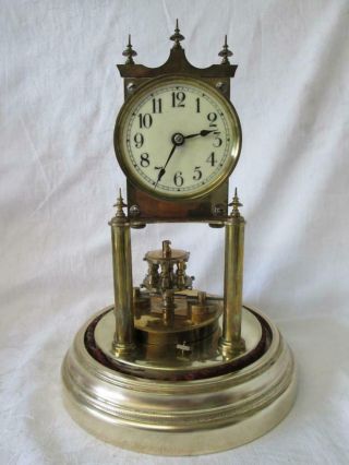 Antique Gustav Becker 400 Day Torsion Anniversary Clock c1925 1971473 2