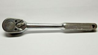 Wizard Ratchet H2606 3/8 " Drive 24 Teeth Knurled Handle Vintage Made In Usa 10