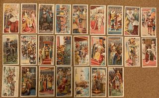 Will’s Cigarettes The Coronation Series 1911 Full 50 Card Set W.  D.  & H.  O.  Wills