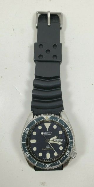 Vintage Seiko Quartz Diver 150m 7548 - 7000 Japan 42 Mm Watch