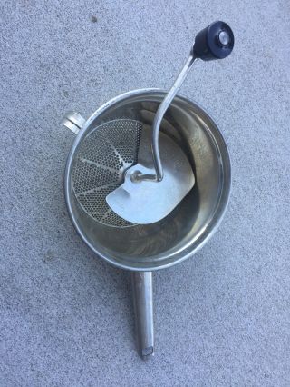 Vintage Foley Food Mill 7” Stainless Steel - - Ricer Tomato Canning Baby Food
