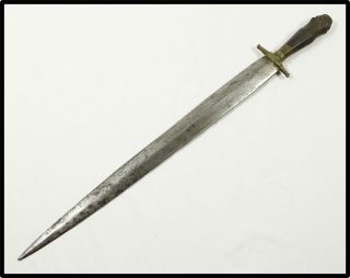 Antique Sword Dagger Philippines Katipunan Huge Kris Dagger Barong