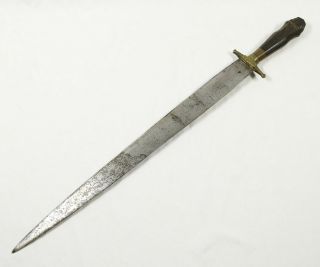 Antique sword dagger Philippines Katipunan HUGE kris dagger barong 3
