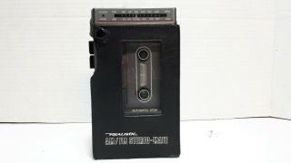 Vintage Realistic Stereo Mate Am/fm Cassette Player Scp - 15