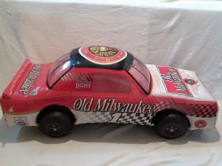 Vintage Old Milwaukee Inflatable Beer Sign Nascar Race Car 1993 40 " Man Cave Bar