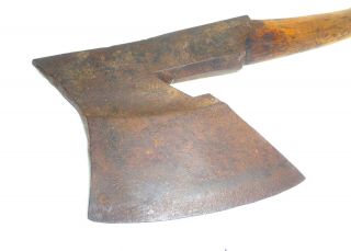 Antique Finnish Axe Piilu Broad Ax Log Building Scandic Kirves Hewing Rare