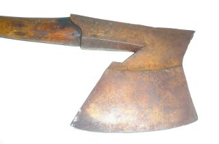 Antique Finnish axe Piilu Broad ax log building scandic kirves hewing rare 2