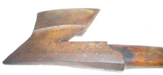 Antique Finnish axe Piilu Broad ax log building scandic kirves hewing rare 3