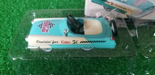 Vintage Coke Pedal Cruiser Drive Refreshed Collectible Coca Cola Metal Car