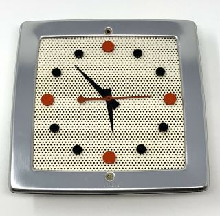 Vintage Nutone K - 35 Wall Clock/doorbell Chime.