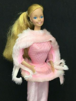 1981 Superstar Era Pink N Pretty Barbie Doll In Orig.  Outfit 4551