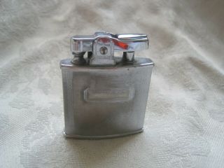 Small Vintage Metal Pocket Lighter By Ronson Metal Smoking Tobacciana Complete