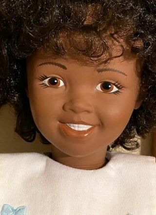 Lakeshore (1988) Vintage African American Learning Doll