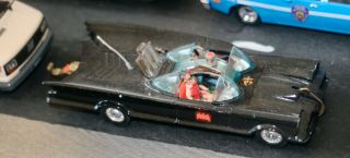 Vintage Corgi Toys Batmobile W/ Batman & Robin Figure 1960s / Joker Mobile 1:43