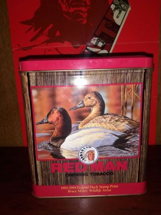 Red Man Chewing Tobacco 1994 Limited Edition Tin Collectible