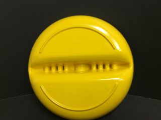 Vintage Mid Centry Ashtray Willert Home Products Melamine Yellow 7 