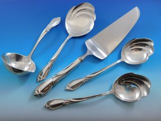 Rhapsody By International Sterling Silver Essential Serving Set Large 6 - Pc
