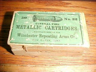 Winchester Repeating Arms Company Ammo Box 32 Long Central Fire No.  32