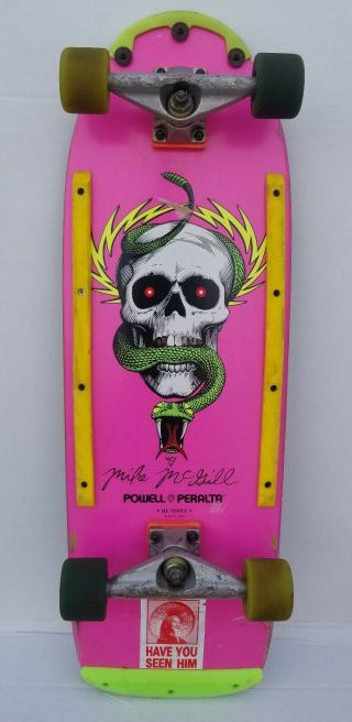 2006 Powell Peralta Mcgill Skateboard Vintage Tracker Trucks Plastics Rat Bones