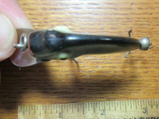 HEDDON TINY PUMPKIN SEED LURE WITH BELL HARDWARE GOOD 2
