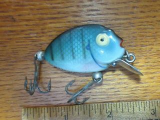 HEDDON TINY PUMPKIN SEED LURE WITH BELL HARDWARE GOOD 3