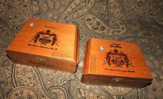 Arturo Fuente Glossy Wooden Cigar Boxes Purses Crafts Storage Jewelry Box
