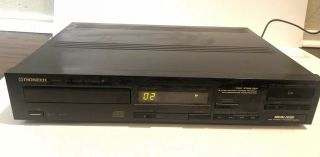 Pioneer Pd - 4050 Vintage Compact Disc Player Single Player