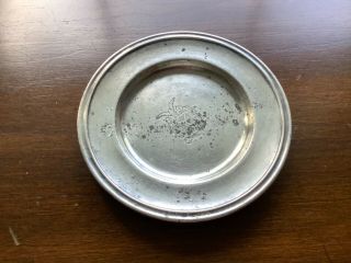 Vintage R.  Wallace Silver Soldered Dish - Hotel Sherman Chicago Il