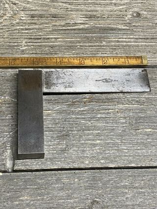 Vintage Brown And Sharpe 5 - 1/2” Machinist Square No.  540