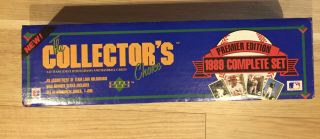 1989 Upper Deck Baseball Complete Set W High Number Ser Factory Griffy Jr