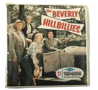 Vintage 1963 View - Master The Beverly Hillbillies 3 Reel Set Booklet Complete