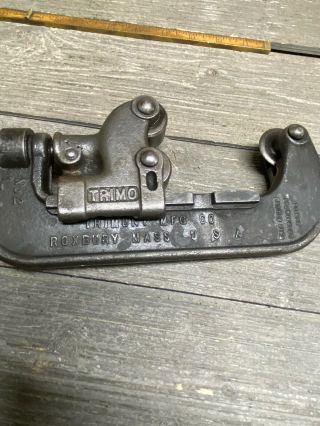 Vintage TRIMO No.  2 Heavy Duty Pipe Cutter 1/2 