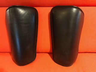 Vintage Pair Herman Miller Eames Lounge Chair Arm Rest Cushions And Bracket
