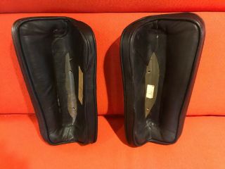 Vintage Pair Herman Miller Eames Lounge Chair Arm Rest Cushions and Bracket 2